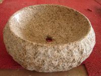 Sell G682 granite sink yellow stone basin