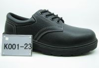 Sell safety shoes, work shoes, leather saety shoes, with steel toe cap