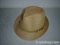 Sell PAPER FEDORA WITH LUREX HAT