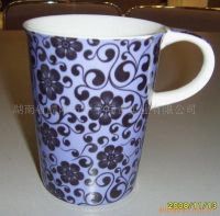 Sell classical- style decal porcelain mug cup