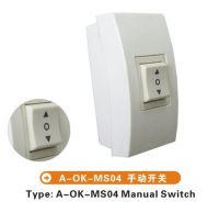 Sell manual switch for motorised projection screen
