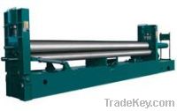 Upper roller universal plate rolling machine for trailer