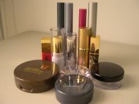 Sell cosmetic containers ( plastic container for lipstick,compact etc)