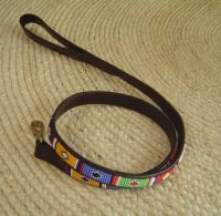 Beaded Dog lead