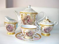 Sell porcelain tea cup and saucer