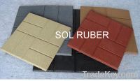 Sell 24"x24", 18"x18", 16"x16" rubber tiles