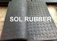 rubber pad mat , gym mat , rubber floor mat