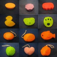 Sell animal shape latex bath sponge