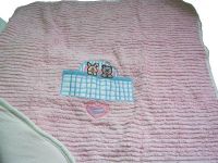 Sell baby pink cotton chenille blanket