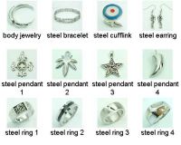 stainless steel pendant ring necklace bracelet on wonmanjewelry com