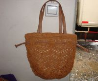 Sell raffia straw  handbags, crochet bags, ladies' bags