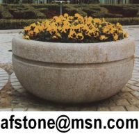 Sell flowerpot, stone flower pot, planter, garden flower pot, outdoor plan
