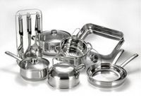 18PCS STAINLESS STEEL COOKWARE SET
