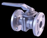 2pc  flanged ball valve