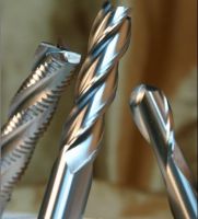 high speed steel and carbide end mill