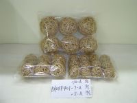 Sell rattan ball decorative with glitter