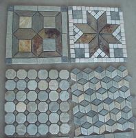 Sell slate mosaic for landscaping decoration