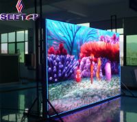 Sell Outdoor full color led display with pixel 16mm&super-thin cabinet