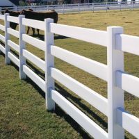 PVC fence of ranch picket privacy