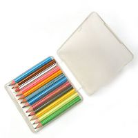 Color Pencil in Iron Box