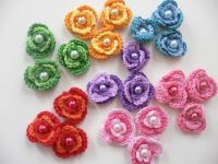 Sell crochet flowers ornaments