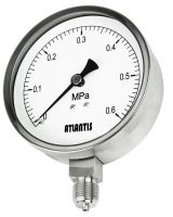 All Stainless Steel Steam Pressure Gauge