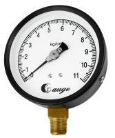 4 inch Black Steel Case Pressure Gauge (Zero Adjustment Type)