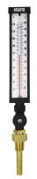 9 inch Adjustable Angle Industrial Glass Thermometer