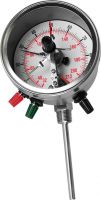 Bimetal Thermometer with Electrical contact (Adjustable Angle Type)