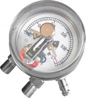 All Stainless Steel Differential Pressure Gauge (Single Diaphragm, Dual Bellows Type)