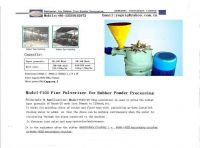 Finer Pulverizer for Rubber Powder/crumb