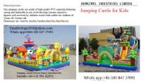 fine jumping castle/ outdoors playing house