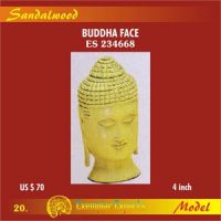 Sell Sandalwood Buddha Face