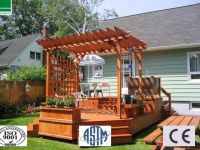 LiFang WPC pergola or arbour (wood plastic composite)