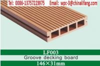 LiFang WPC decking or WPC flooring (wood plastic composite)