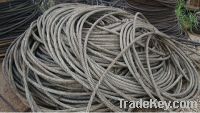 Sell Scrap steel wire ropes, hoist rope