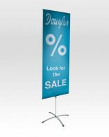 Sell flying banner