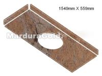 Sell Mardura gold granite countertops 1549x559mm