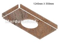 Sell Mardura gold granite countertops 1245x559mm