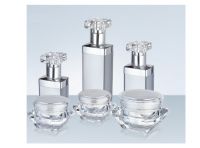 diamond acrylic bottles and jars