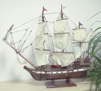 Wooden Nautical handmade Pirate Boat - Morgan's Galleon Model