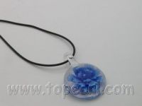 wholesale jewelry -10 pieces 30mm round coloured glaze pendant