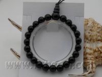Gemstone jewelry wholesale - 8mm agate power bracelet