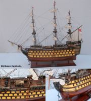 WOODEN SHIP MODELS : HMS VICTORY