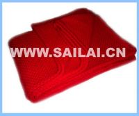 Sell 100% cashmere blanket/baby blanket/fancywork blanket