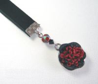 Hand Made Resin Flowers Bookmarks A00105