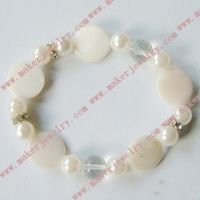Sell fashion jewelry costume jewelry pearl jewerly bracelet
