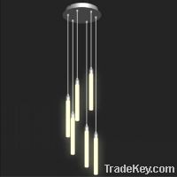 Sell Ceiling Acrylic Crystal RGB Column LED Light with 6 tubes