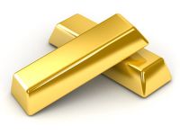 Gold dust and bullion