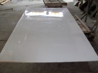 Crystal white marble slab